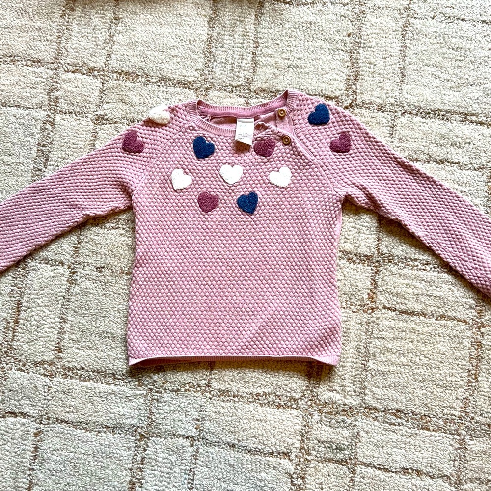 H&M Heart Sweater